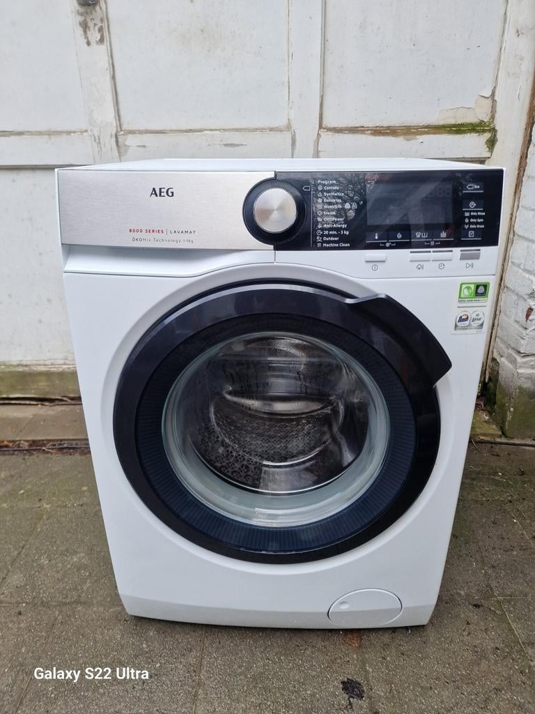 Lave linge AEG 9kg fonctionne très bien, Electroménager