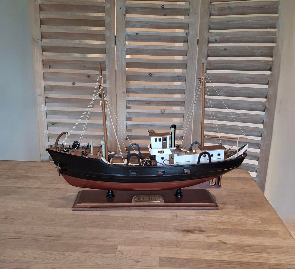 Maquette bateau Chalutier 65 cm, Enlèvement, Comme neuf