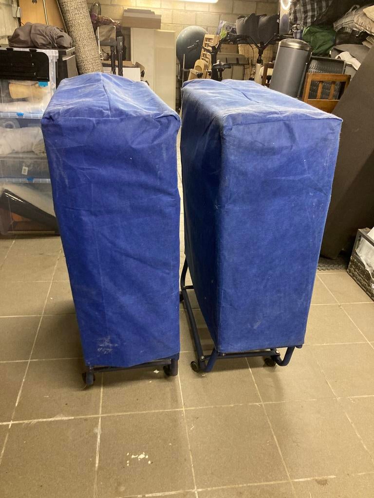 Plooibed x2, Huis en Inrichting, Ophalen, Gebruikt, 190 cm of minder, 80 cm