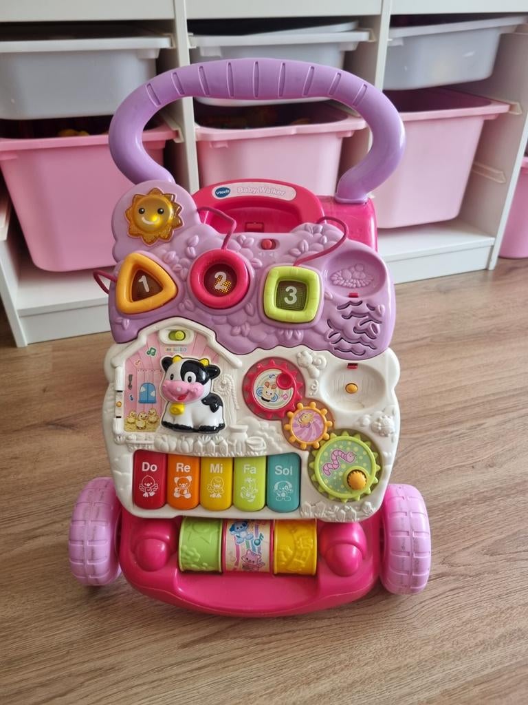 Loopwagen vtech, Kinderen en Baby's, Ophalen, Gebruikt