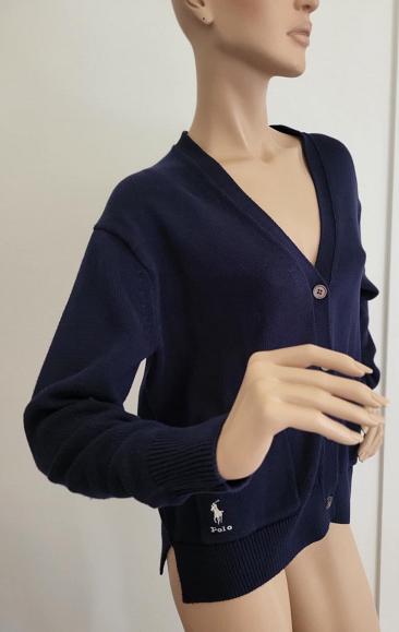 Ralph Lauren Polovest, Ophalen of Verzenden, Zo goed als nieuw, Maat 38/40 (M), Blauw