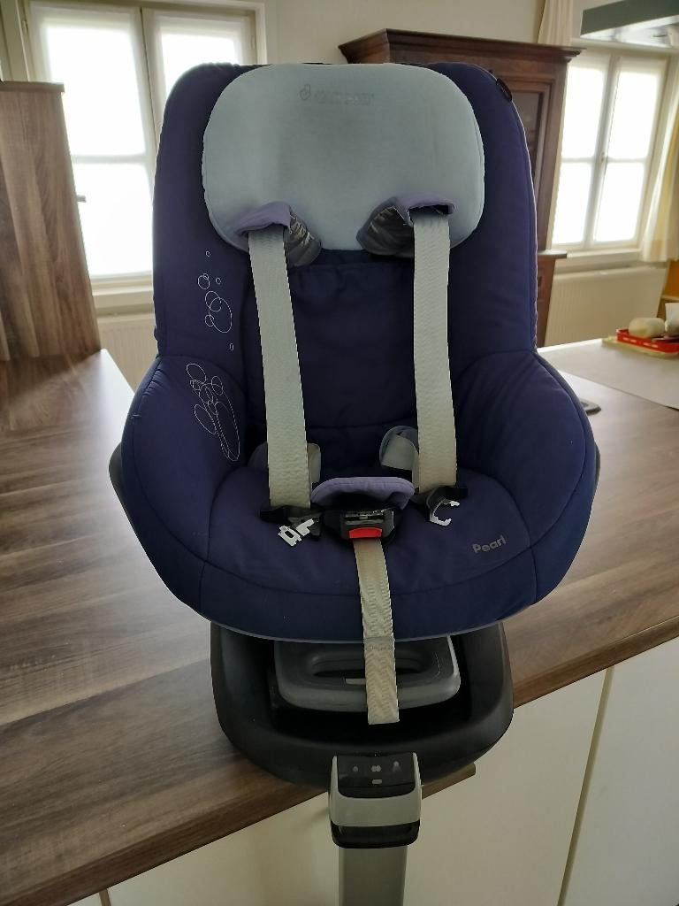 Autostoel MaxiCosi Familyfix blauw, Kinderen en Baby's, Autostoeltjes, Ophalen, Gebruikt, 9 t/m 18 kg, Isofix