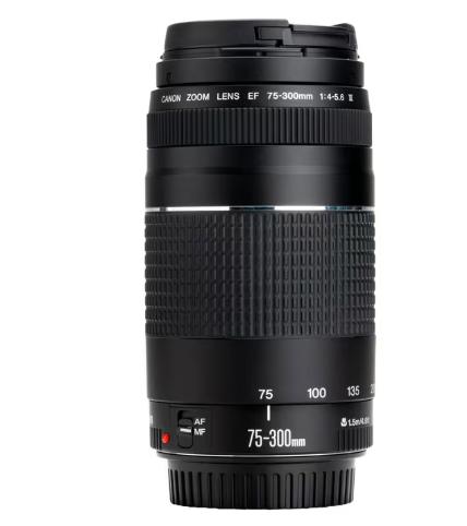 Canon EF lens 75-300, Enlèvement, Comme neuf, Téléobjectif, Zoom