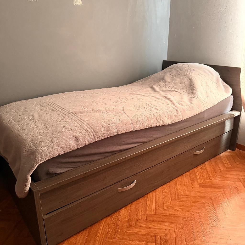 lit, Enlèvement, Une personne