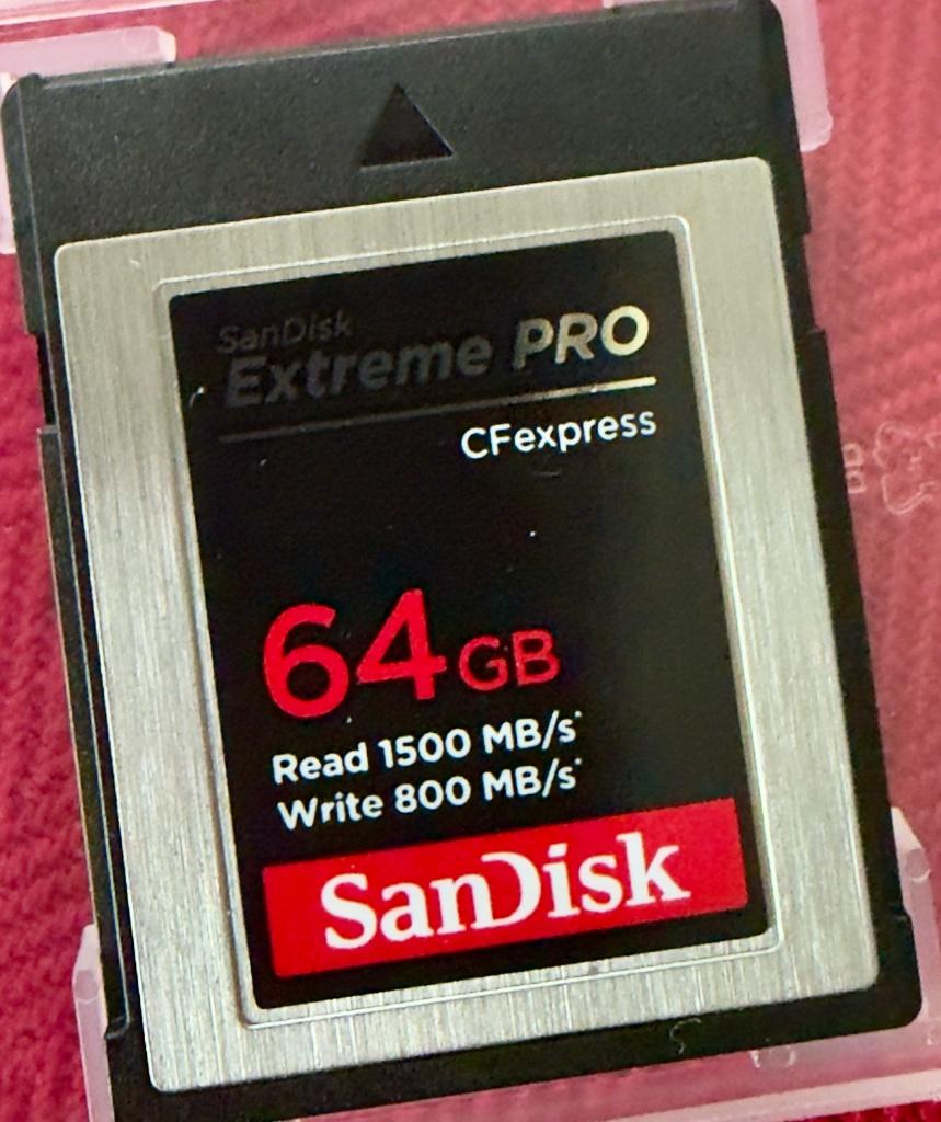 SanDisk Extreme PRO Type B 64 Go - Jamais utilisé, neuf, TV, Hi-fi & Vidéo, Photo | Cartes mémoire, Neuf, 64 GB, Enlèvement