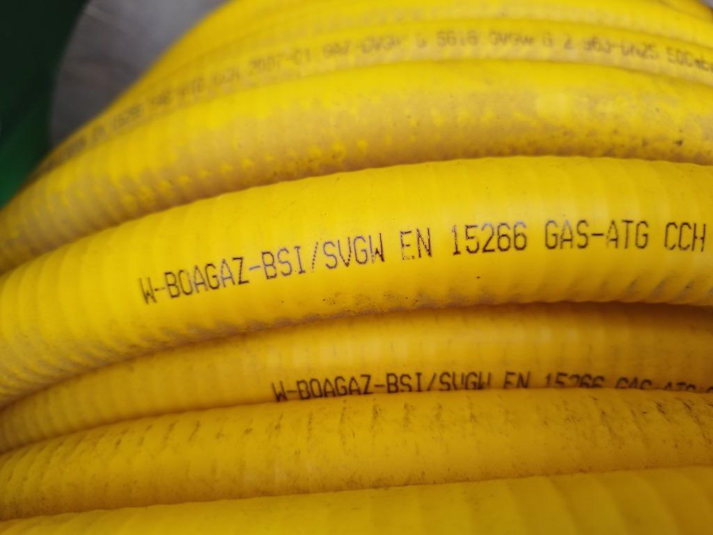 Gazoduc flexible Boagaz PLT en inox DN25 à vendre au mètre, Neuf, 6 mètres ou plus, Enlèvement ou Envoi, 20 à 40 mm