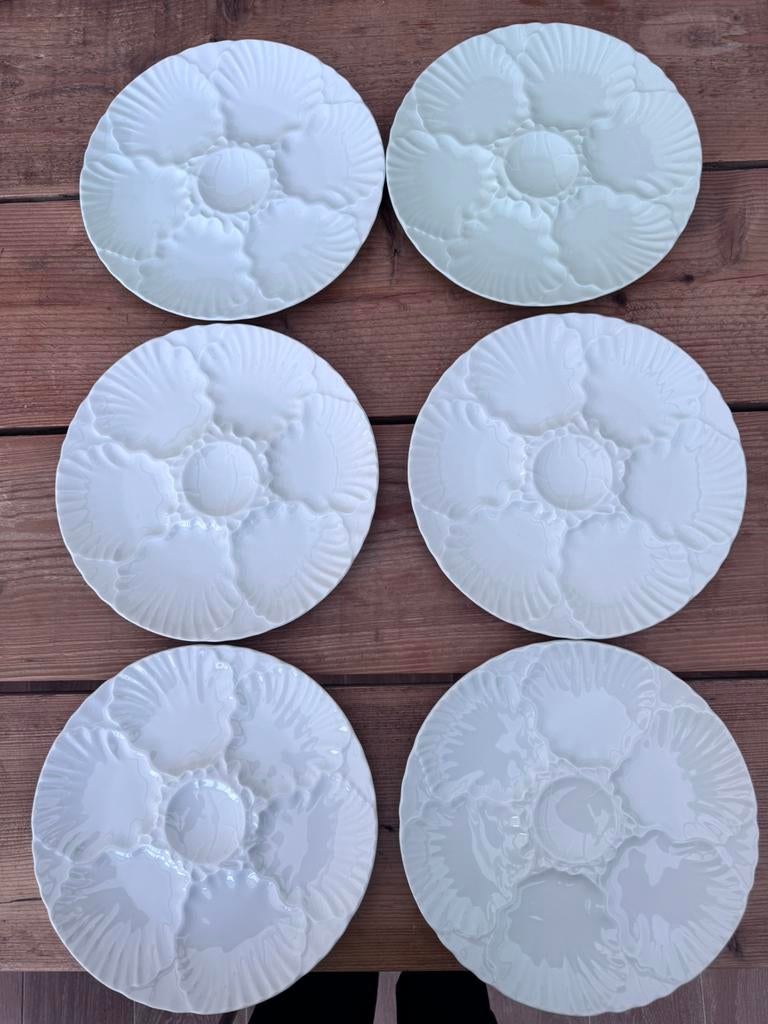 Assiette à huîtres ou planche à pétoncles Bareuther, Maison & Meubles, Assiettes(s), Enlèvement ou Envoi, Comme neuf, Autres styles