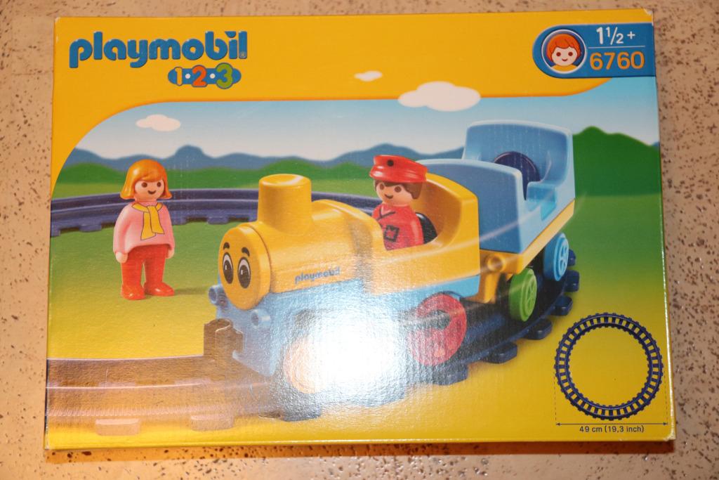 Playmobil 123 trein 6760, Kinderen en Baby's, Speelgoed | Playmobil, Ophalen of Verzenden, Zo goed als nieuw, Complete set