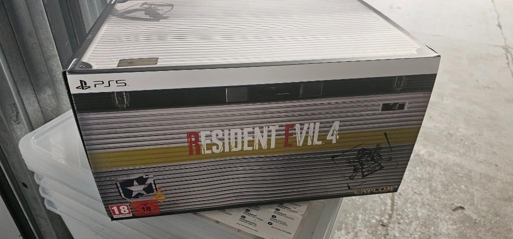 PS5 Resident Evil 4 collector, Consoles de jeu & Jeux vidéo, Jeux | Sony PlayStation 5, Comme neuf, Enlèvement ou Envoi