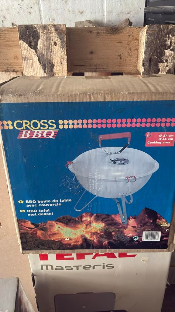 Tafel bbq, Tuin en Terras, Ophalen, Nieuw, Cross