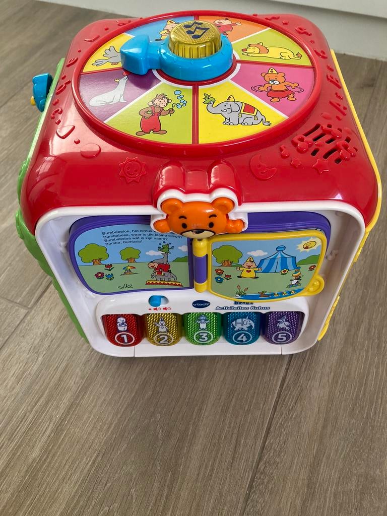 Activiteiten kubus Bumba, Kinderen en Baby's, Speelgoed | Vtech, Zo goed als nieuw, Ophalen of Verzenden