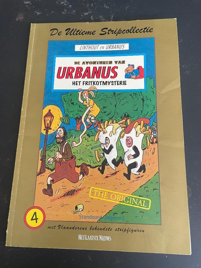 Urbanus het fritkotmysterie, Boeken, Linthout en Urbanus, Eén stripboek, Ophalen, Gelezen