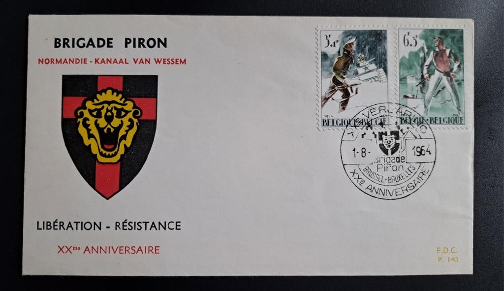 Brigade Piron ABBL Belgische Landmacht, Ophalen of Verzenden