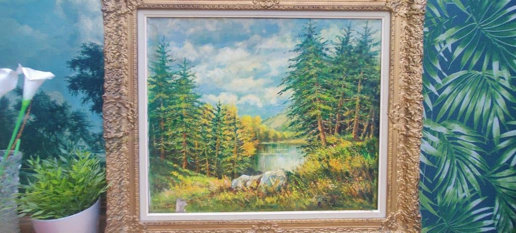 Peinture a huile, Antiquités & Art, Enlèvement