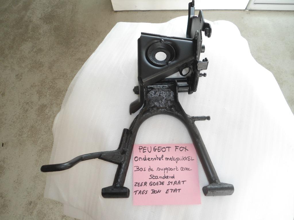 Peugeot fox : onderstel met standaard, Fietsen en Brommers, Brommeronderdelen | Algemeen, Ophalen, Zo goed als nieuw, Frame, Peugeot fox