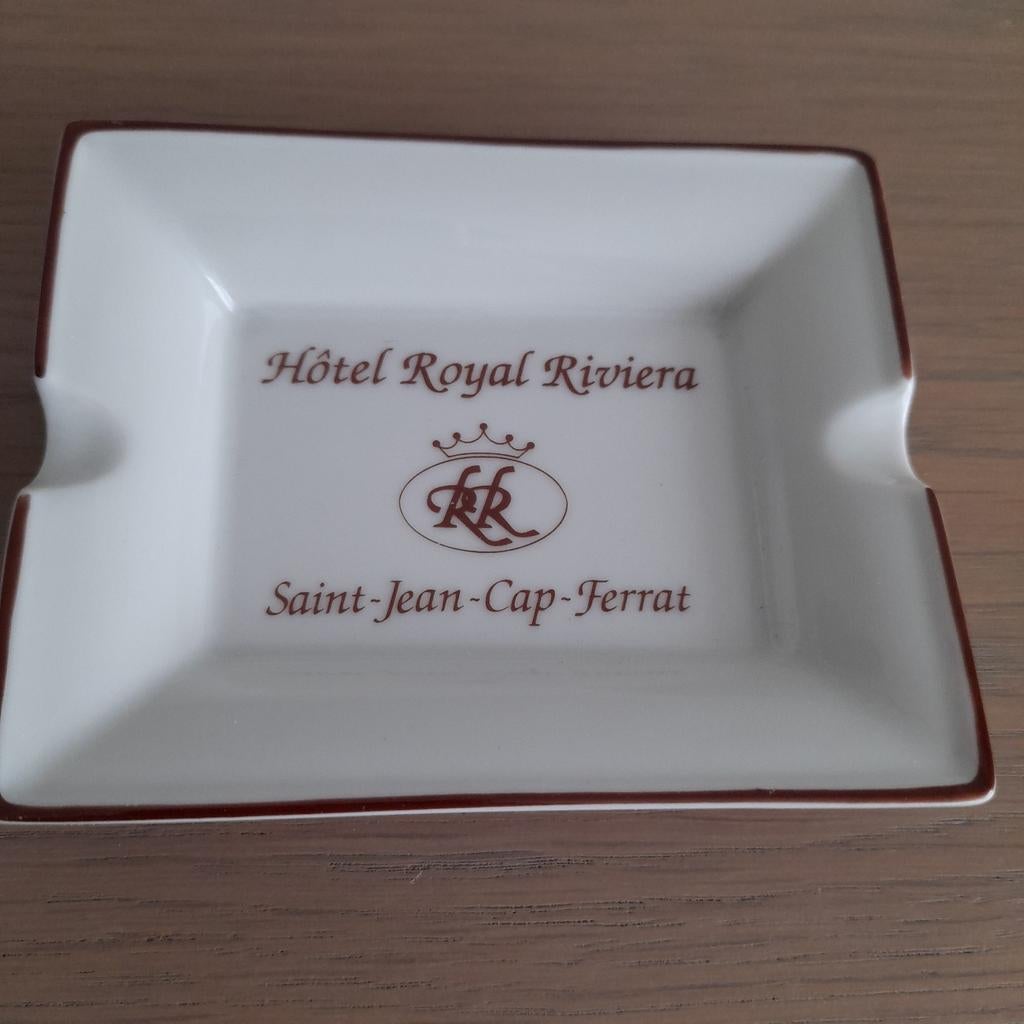 Asbak Hôtel Royal Riviera Saint-Jean-Cap-Ferrat., Enlèvement ou Envoi, Comme neuf, Cendrier