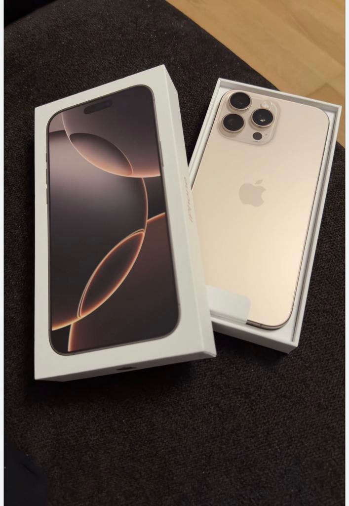 Iphone 16 Pro Max 256gb like new 100% battery, Telecommunicatie, Mobiele telefoons | Apple iPhone, IPhone 16 Pro Max, Zo goed als nieuw