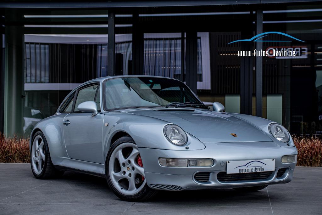 Porsche 911 993 Carrera 4S 3.6 Manueel 4X4 / SPORTZETELS, Auto's, Porsche, Euro 2, 4 zetels, Zwart, Leder