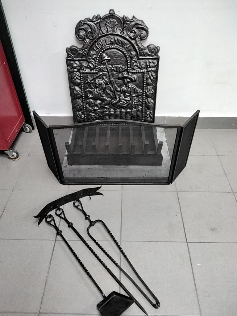 Openhaard set, Ophalen, Gebruikt