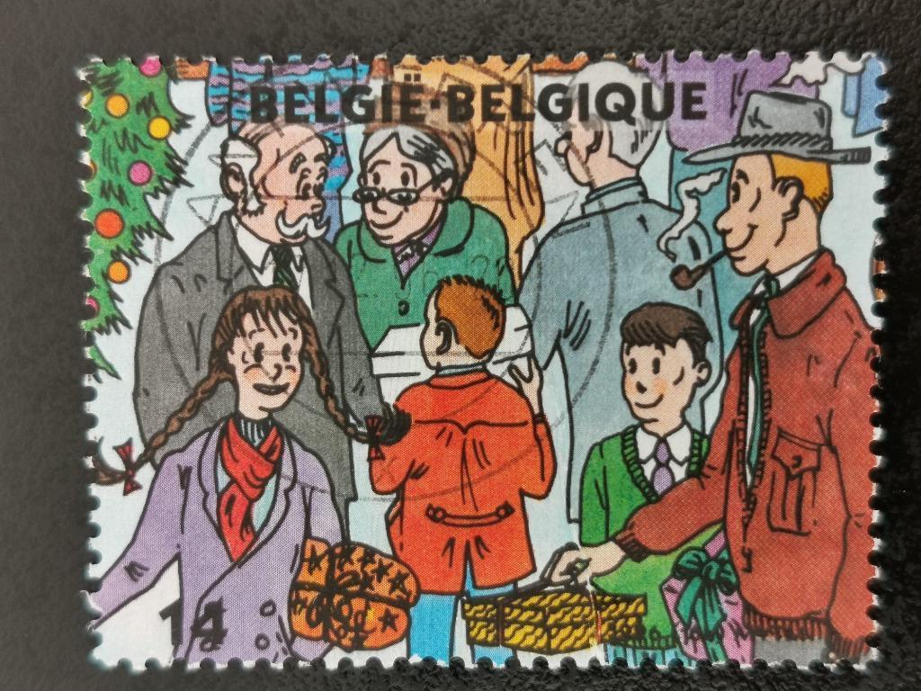 Belgique 1996 - Noël - Marché de Noël, Enlèvement ou Envoi, Affranchi, Noël