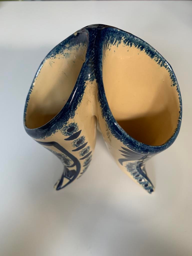 Vase tripode signé Henriot Quimper, Antiek en Kunst