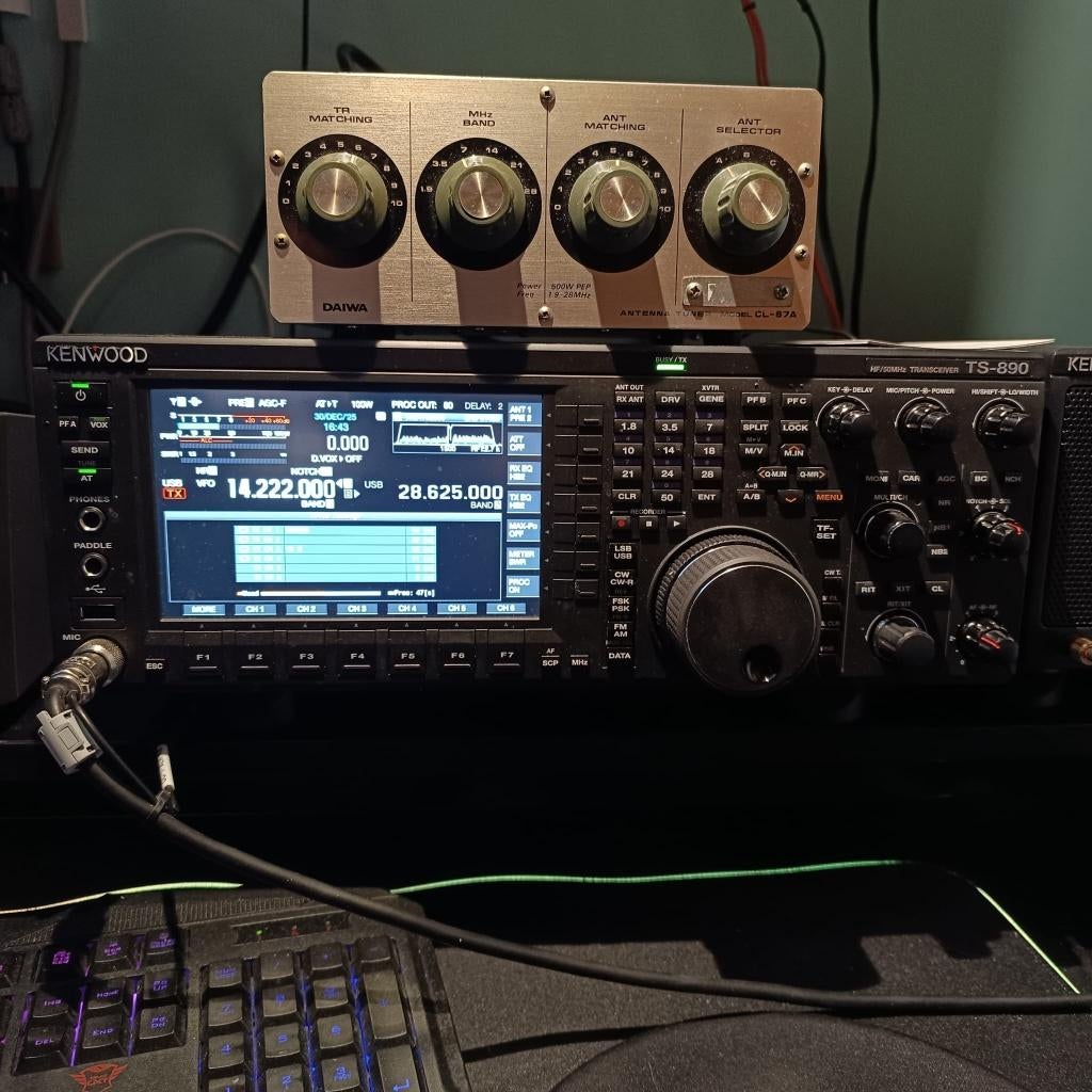 Kenwood TS 890, Télécoms, Enlèvement, Comme neuf, Émetteur et Récepteur