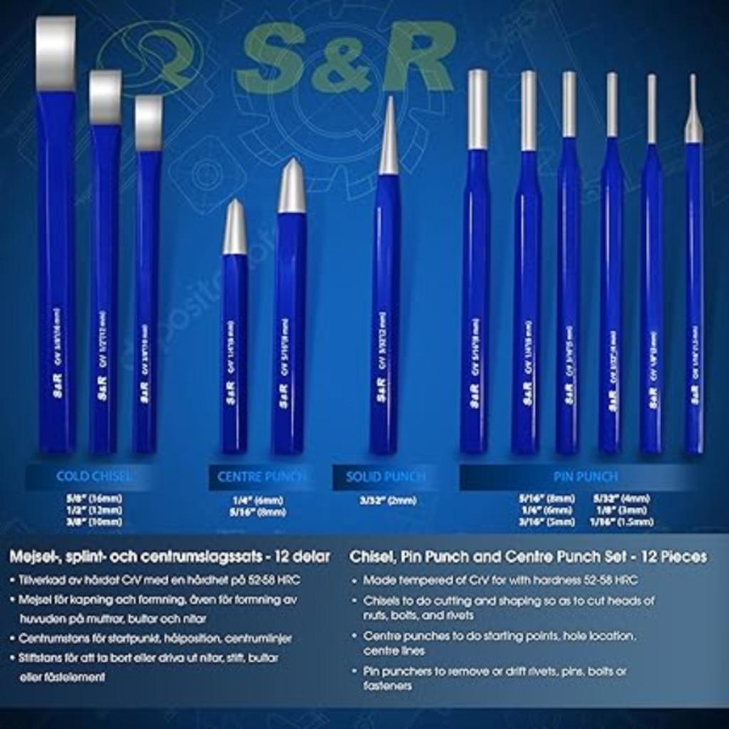 Ensemble de ciseaux et de chasse à ongles S&R Spike, LIVRAIS, Envoi, Neuf