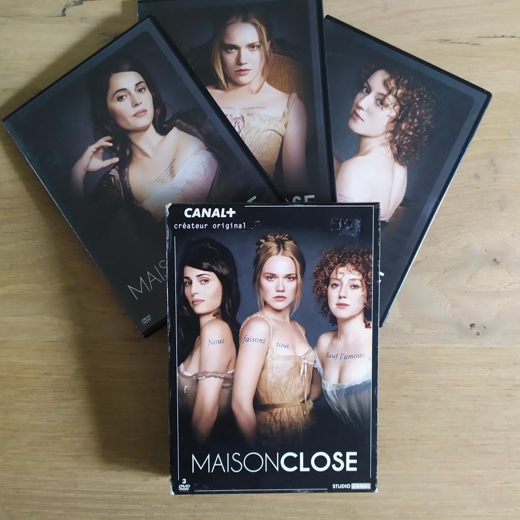 Maison close saison 1 coffret 3 DVD TBE, Vanaf 12 jaar, Ophalen of Verzenden, Overige genres, Boxset