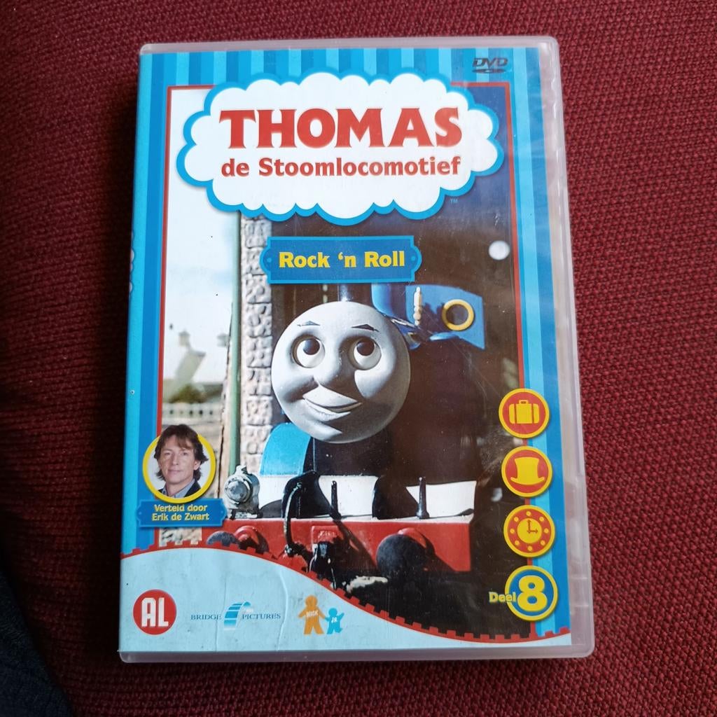 Dvd Thomas de stoomlocomotief rock ' n roll, Cd's en Dvd's, Ophalen of Verzenden, Zo goed als nieuw