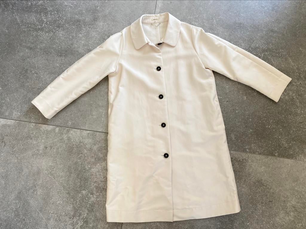 Bellerose creme jas zomerjas coat model ladji maat 2 S 36, Ophalen of Verzenden, Maat 36 (S)