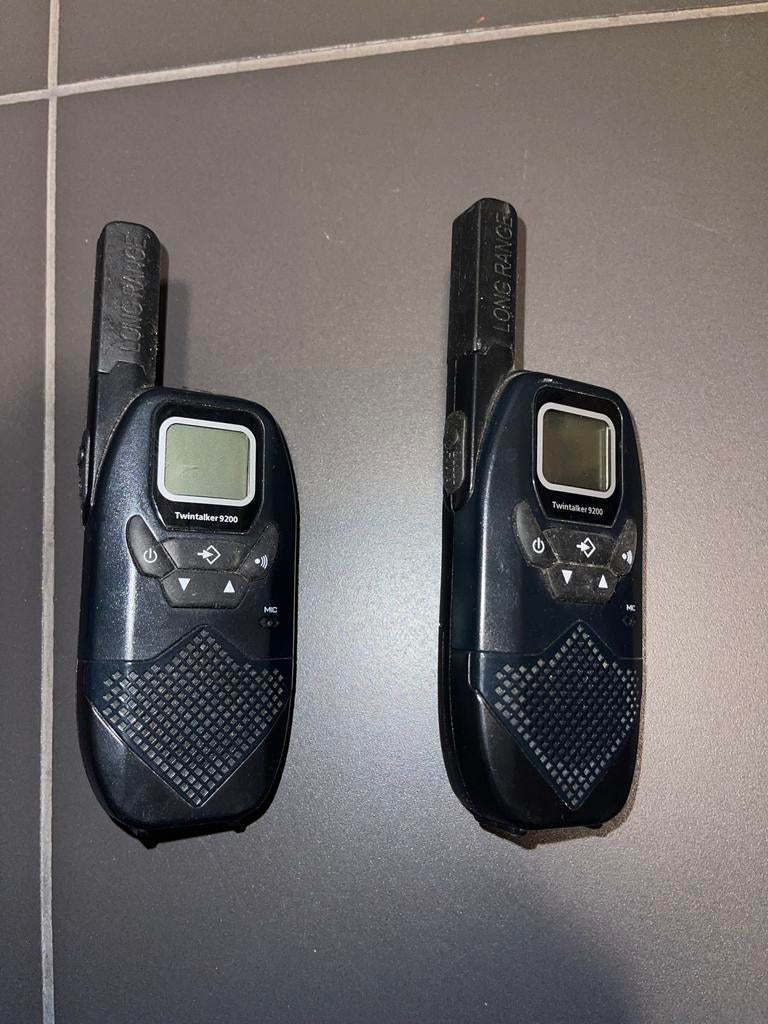 Walkie talkie twintalker 9200, Telecommunicatie, Portofoons en Walkie-talkies, Ophalen, Gebruikt