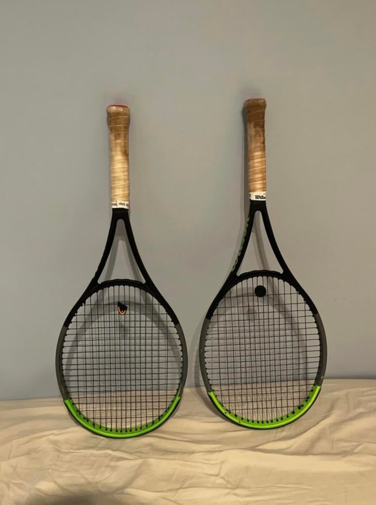 Wilson blade v7 100Ul, Ophalen of Verzenden, Zo goed als nieuw, Racket, Wilson