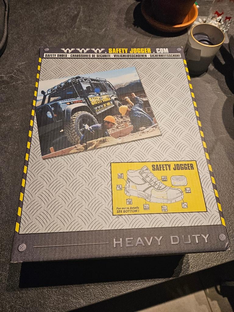 Werkschoenen, Ophalen, Andere, Zwart, Zo goed als nieuw