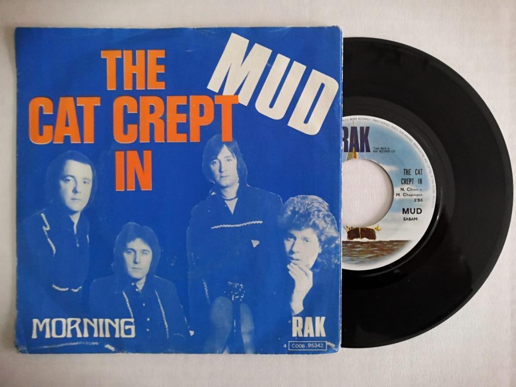 MUD - The cat crept in (45t), Cd's en Dvd's, Vinyl Singles, 7 inch, Single, Ophalen of Verzenden, Zo goed als nieuw