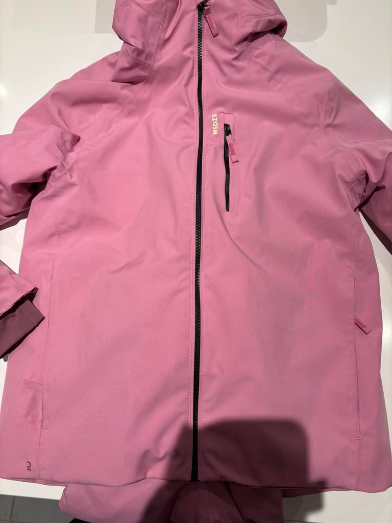 Ski-jas en ski-broek meisjes maat 164, Zo goed als nieuw, Kleding, Ski, Ophalen