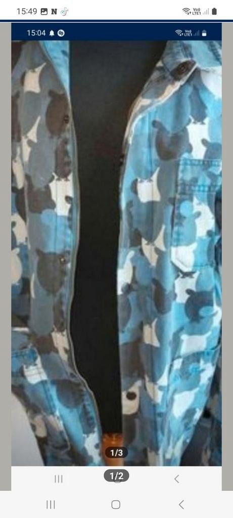 Jeansjas heren maat large, Kleding | Heren, Ophalen of Verzenden, Zo goed als nieuw