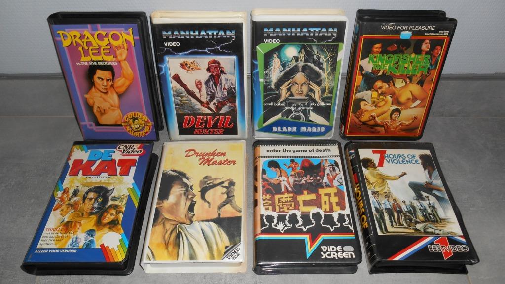 GEZOCHT - Films op VHS - videobanden - videocassettes, Enlèvement ou Envoi, Utilisé, Action et Aventure