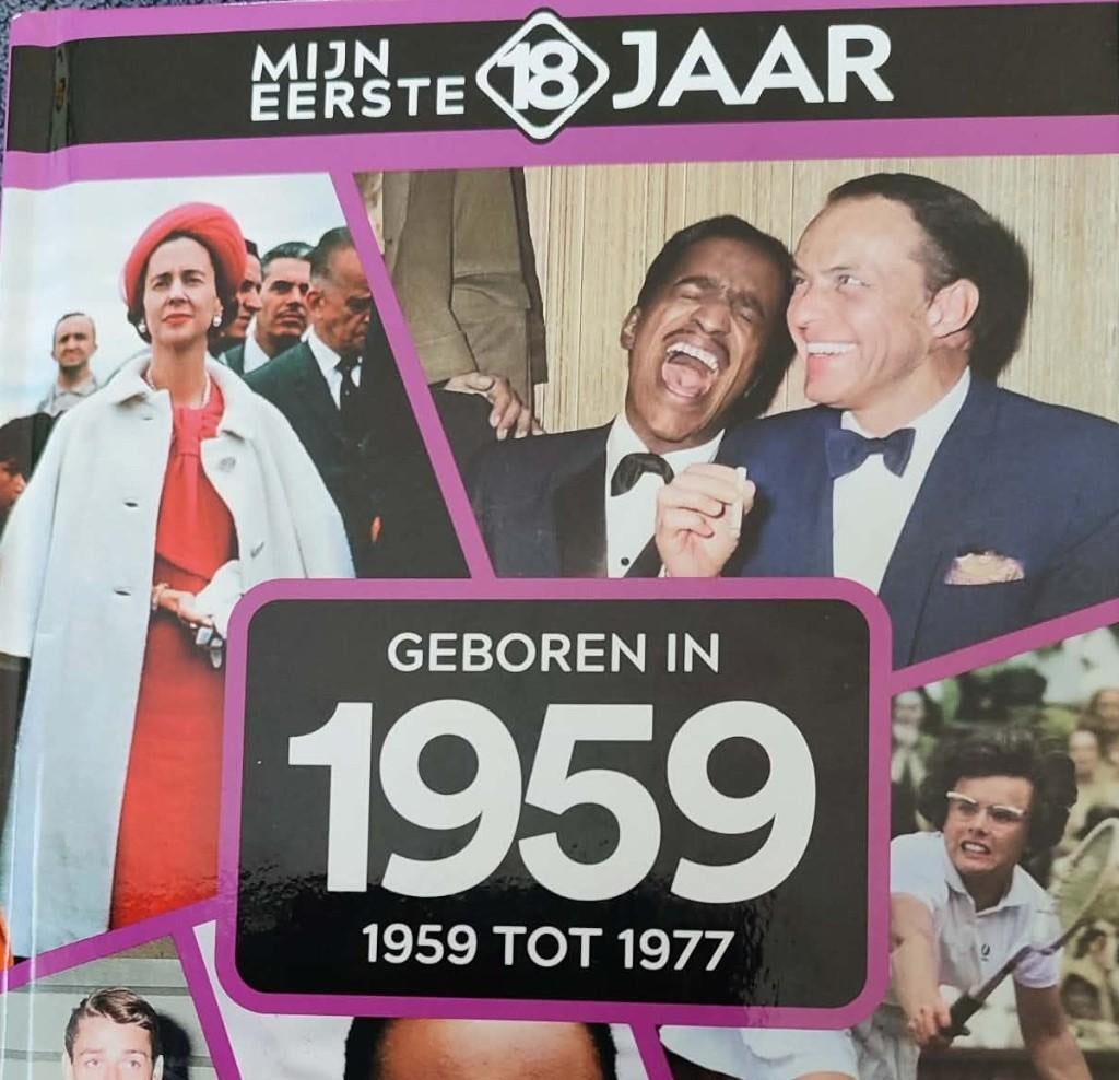 Mijn eerste 18 jaar - Geboren in 1959, Ophalen of Verzenden, Zo goed als nieuw