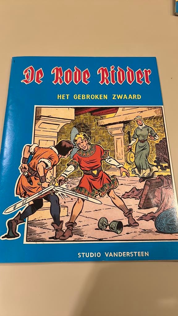 De rode ridder 1 het gebroken zwaard, Boeken, Stripverhalen, Ophalen, Zo goed als nieuw