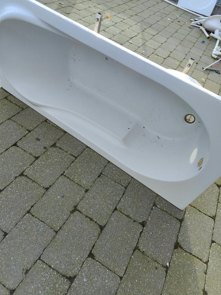 PVC Badkuip, Ophalen, Gebruikt