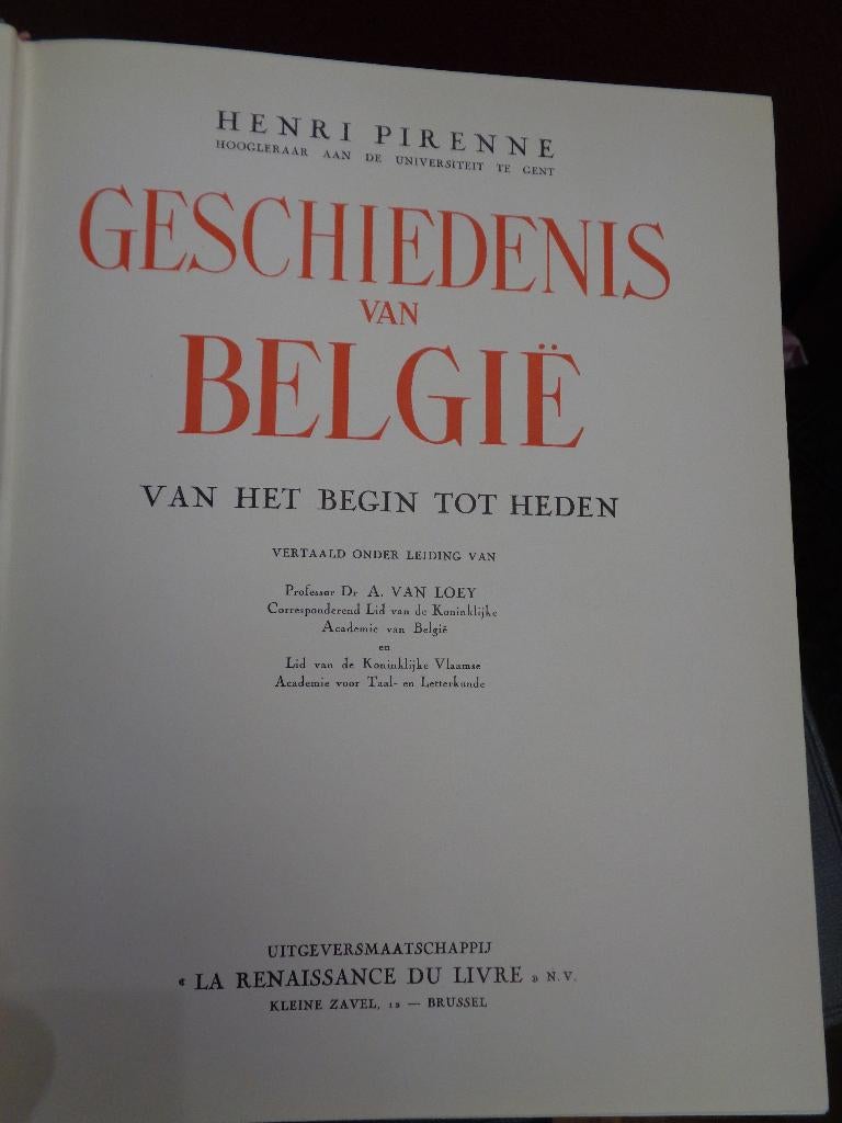 Boeken " Geschiedenis van België ", Ophalen of Verzenden, Gelezen