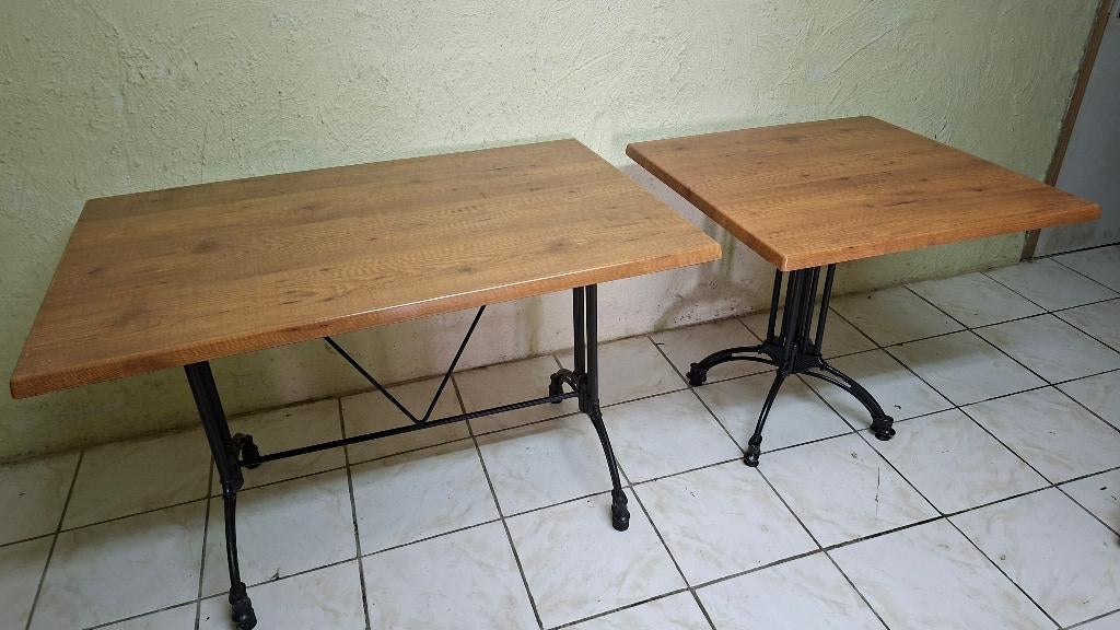 horeca terrastafels tafels terrasstoelen terras, Tuin en Terras, Tuintafels, Zo goed als nieuw, Ophalen