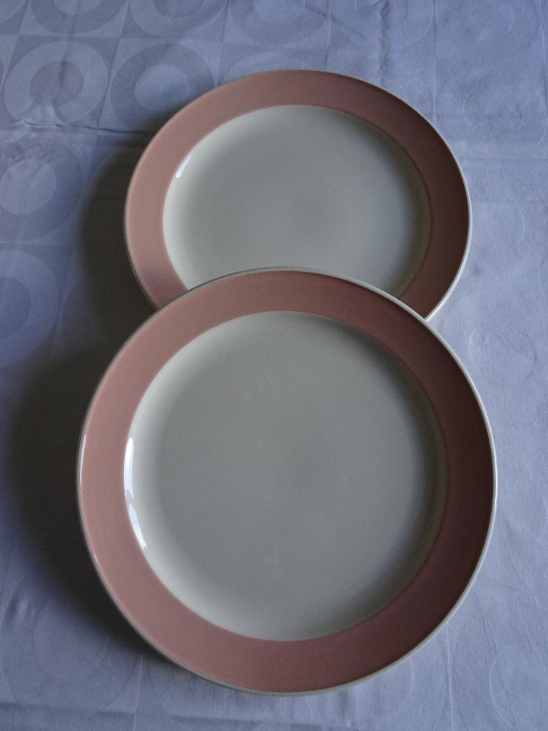 2 platte borden Villeroy Boch Santos, Antiek en Kunst, Antiek | Servies los, Ophalen of Verzenden