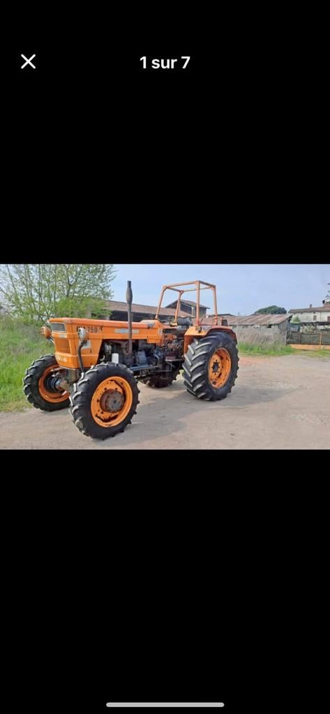 Tracteur Fiat 750 DT - ancêtre, Ophalen, Fiat
