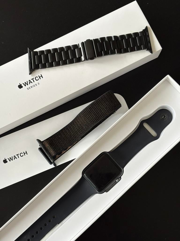 Apple Watch series 3 42mm Space Grey alu, Enlèvement, Comme neuf