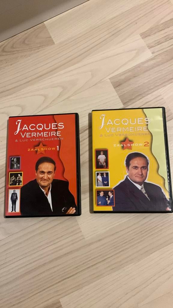 2 Dvd’s Jacques Vermeire, Ophalen of Verzenden, Gebruikt