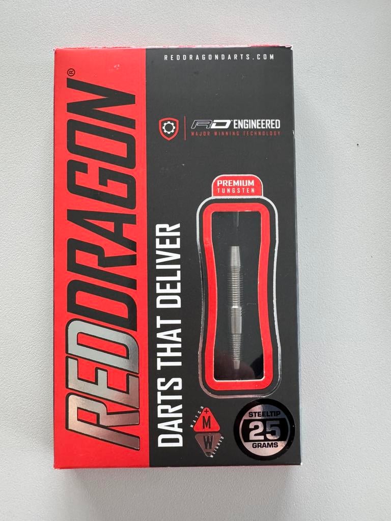 Red dragon scorpion 25 gram dartpijlen, Enlèvement, Comme neuf