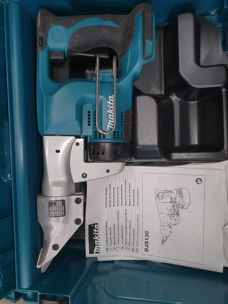 Makita plaatschaar 1,3 mm in MBox, Ophalen