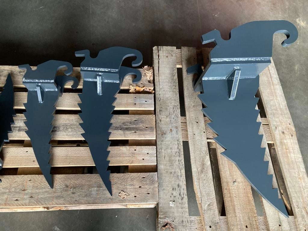 Wortelmes rippertand CW00 CW05 CW10 minigraver graafmachine, Articles professionnels, Machines & Construction | Autre, Enlèvement ou Envoi