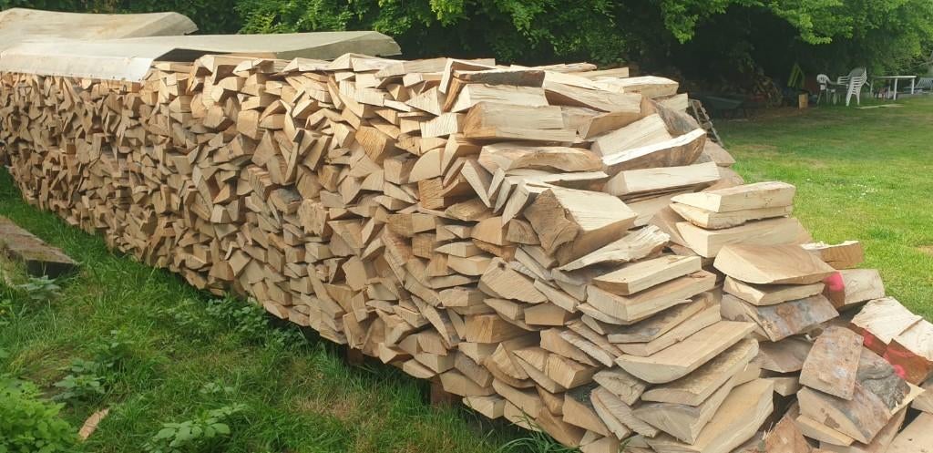 Bois de chauffage Hêtre sec prêt à brûler, Tuin en Terras, Brandhout, Blokken, Beukenhout, 6 m³ of meer, Ophalen